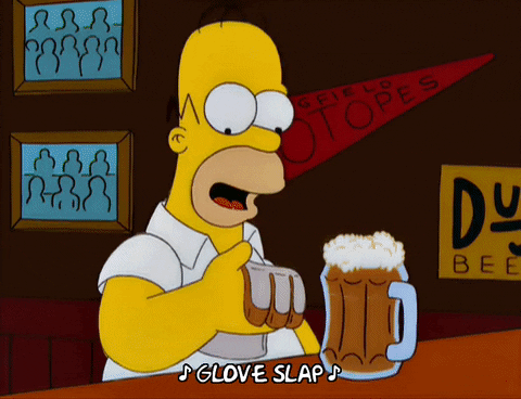Gif Image Most Wanted Homer Simpson Beer Hat Gif
