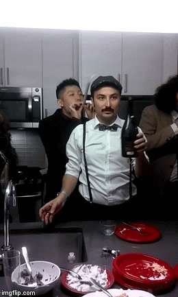 ersin party celebration champagne confetti GIF