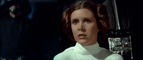 Image result for Princess Leia gif"