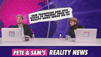 GIF by Pete & Sam's Reality News