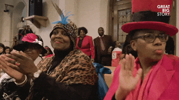 Excited Church Mother GIF by Great Big Story