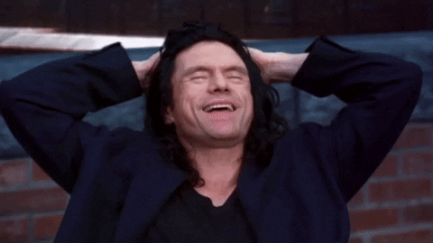 tommy wiseau lol GIF by The Room