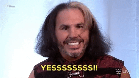 Matt Hardy Yes GIF by WWE - Find & Share on GIPHY