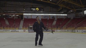 sliding ice hockey GIF by Hallmark Channel
