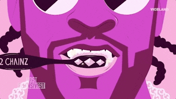 brush teeth GIF by MOST EXPENSIVEST