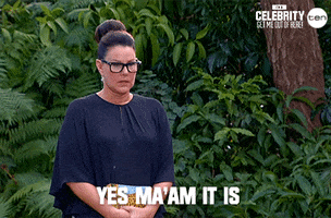 Julia Morris Yes GIF by I'm A Celebrity... Get Me Out Of Here! Australia
