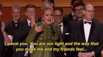 adele i adore you GIF by Recording Academy / GRAMMYs