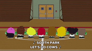 school cheerleaders GIF by South Park 