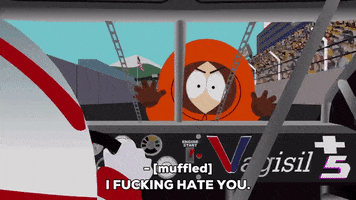 racing kenny GIF by South Park 