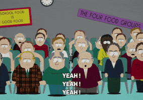 chair audience GIF by South Park 