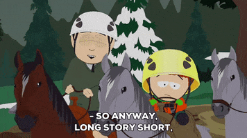 mountain riding GIF by South Park 