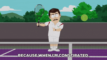 tennis playing GIF by South Park 