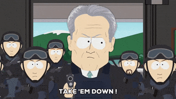 police get em GIF by South Park 