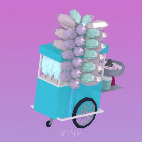 Cotton Candy Animation GIF by Yasislas Find & Share on GIPHY
