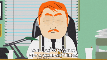 detective talking GIF by South Park 