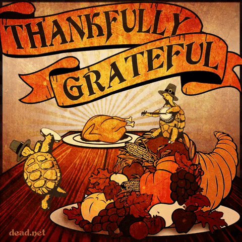 Grateful Dead Thanksgiving GIF by Rhino Records