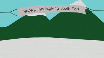 snow turkey GIF by South Park 