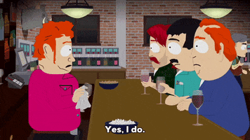 Yes I Do Bar GIF by South Park