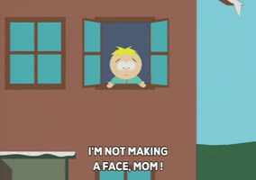 scared butters GIF by South Park 