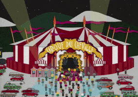 crowd rushing GIF by South Park 