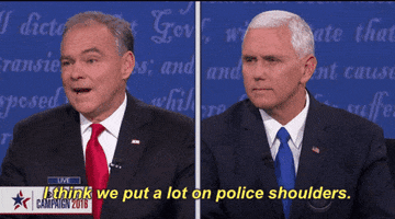 tim kaine debate GIF by Election 2016