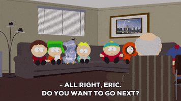 eric cartman couch GIF by South Park 