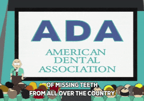 american dental association stage GIF by South Park 