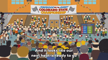 race crowd GIF by South Park 