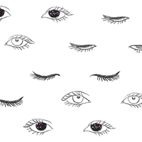 eyes blinking GIF by Kobie