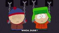 scared stan marsh GIF by South Park