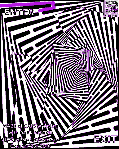 yanitofreminoshi cat meow dark matter maze art GIF