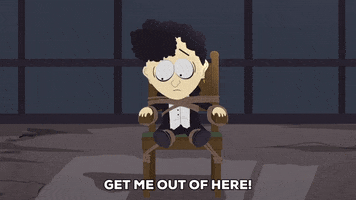 scared exclaiming GIF by South Park 