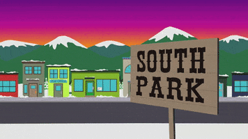 sign town GIF by South Park 