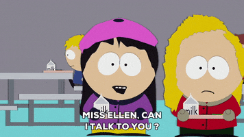 confused wendy testaburger GIF by South Park 