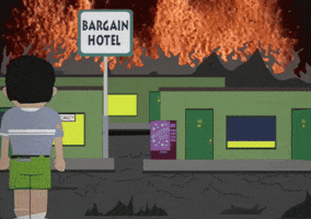 fire walking GIF by South Park 