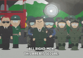 light GIF by South Park 