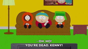 eric cartman killed kenny GIF by South Park 