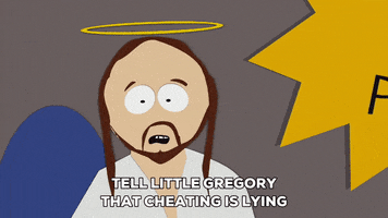 mean jesus christ GIF by South Park 