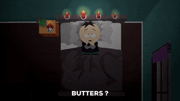 butters stotch questioning GIF by South Park 