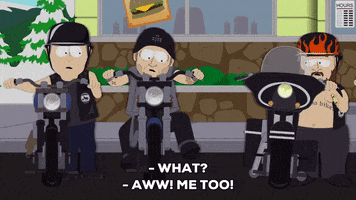 angry motorcycle GIF by South Park