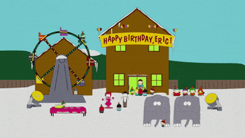 birthday party GIF by South Park 