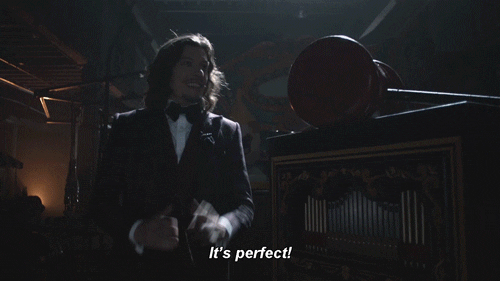 It'S Perfect Mad Hatter GIF by Gotham - Find & Share on GIPHY