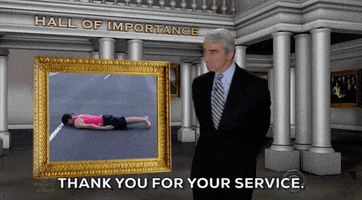 sam waterston thank you GIF by The Late Show With Stephen Colbert