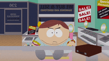 eric cartman sale GIF by South Park 