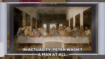 instructing last supper GIF by South Park 