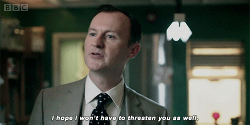 Mark Gatiss Sherlock By Bbc Find And Share On Giphy