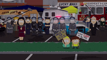 butters stotch signs GIF by South Park 