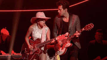 rocking out saturday night live GIF by Lady Gaga