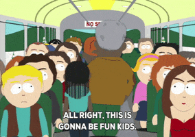 train ride to the zoo GIF by South Park 