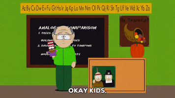 teacher talking GIF by South Park 